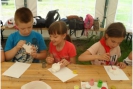 Na warsztatach plastycznych